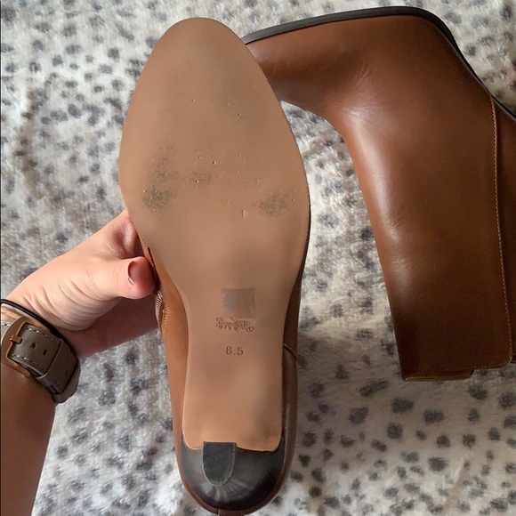 Coach Soft Calf Booties NWOT - Picture 3 of 5